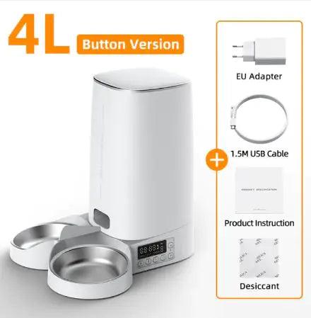 4L Automatic Pet Feeder &  Food Dispenser