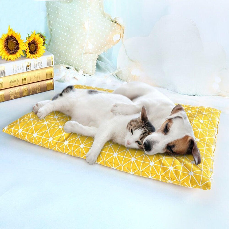 Soft Warm Pet Plaid Mattress