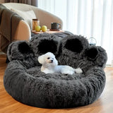 Snuggly Paw Shaped Pet Bed