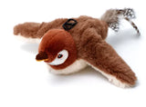 Jump & Chirp Electric Plush bird Toy for pets